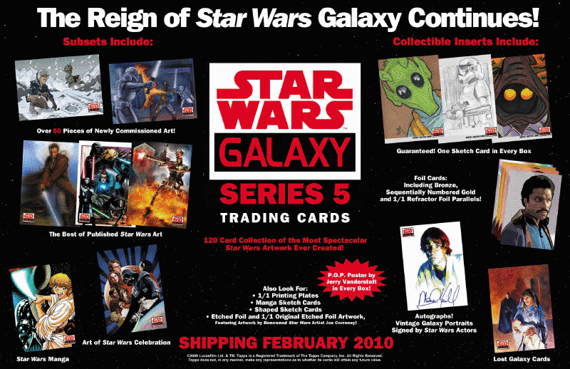 star wars topps galaxy